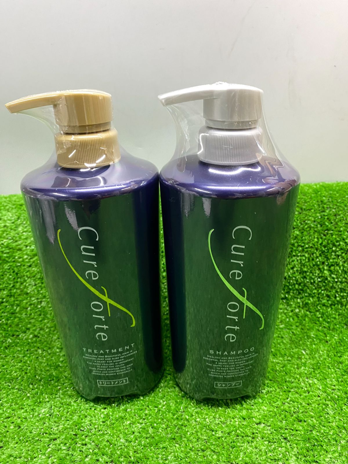 ○キュアフォルテ シャンプーN600ml トリートメントN 600g 2点 ○キュアフォルテ シャンプーN600ml トリートメントN 600g 2点