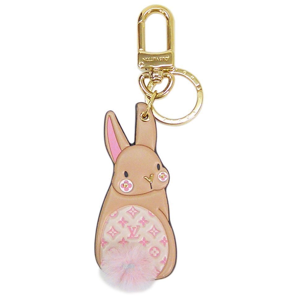 中古A】ルイ・ヴィトン LOUIS VUITTON キーリング/バッグチャーム