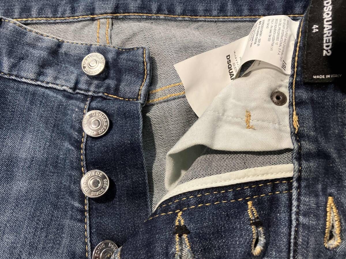 DSQUARED2 ディースクエアード COOL GUY JEAN BLUE DENIM PANTS