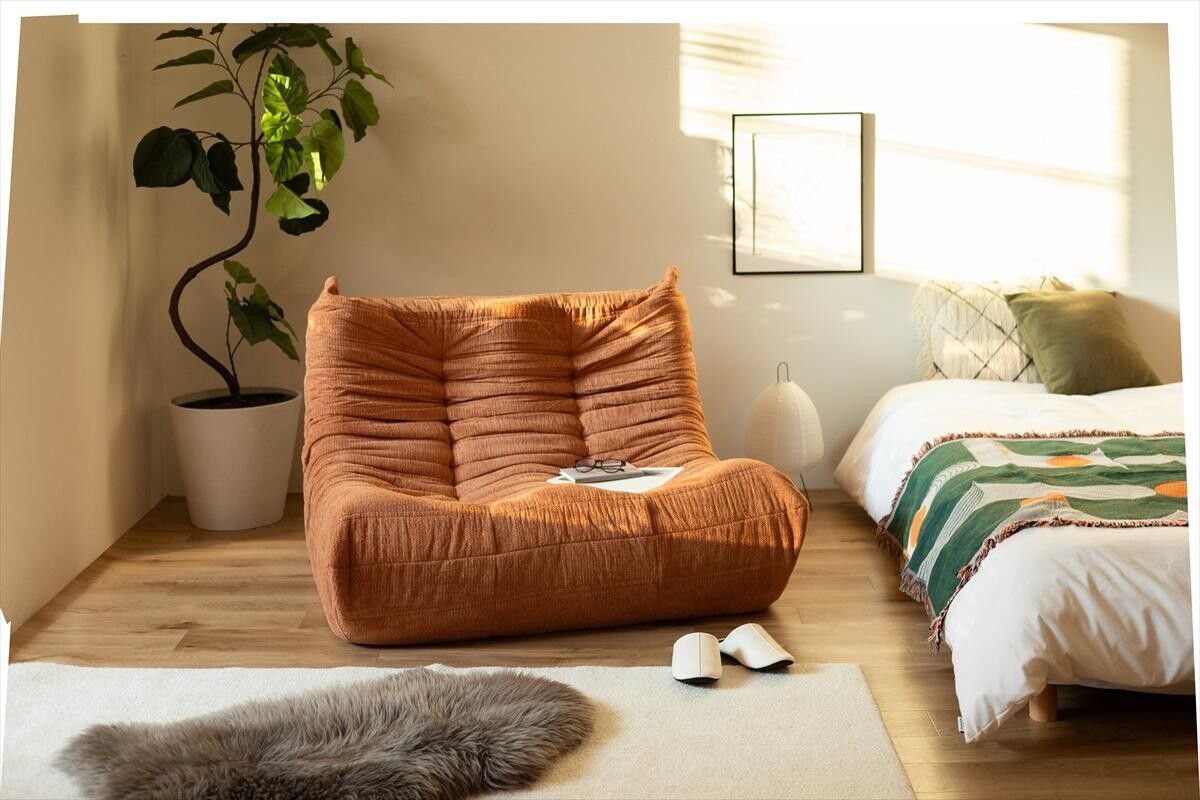  幅119 2人掛けソファ 圧縮ソファ ウレタンソファ 二人 圧縮梱包 ファブリック 可愛い かわいい ゆったり 高密度 ハイバック 組立不要 リビング ダイニング ワンルーム 1人暮らし 2人 同棲 一時撥水 弾力 搬入ラクラク ギャザー 脚なし 滑り止め ソファベッドモダン 2人掛け 3人掛けソファ ソファ ソファベッド