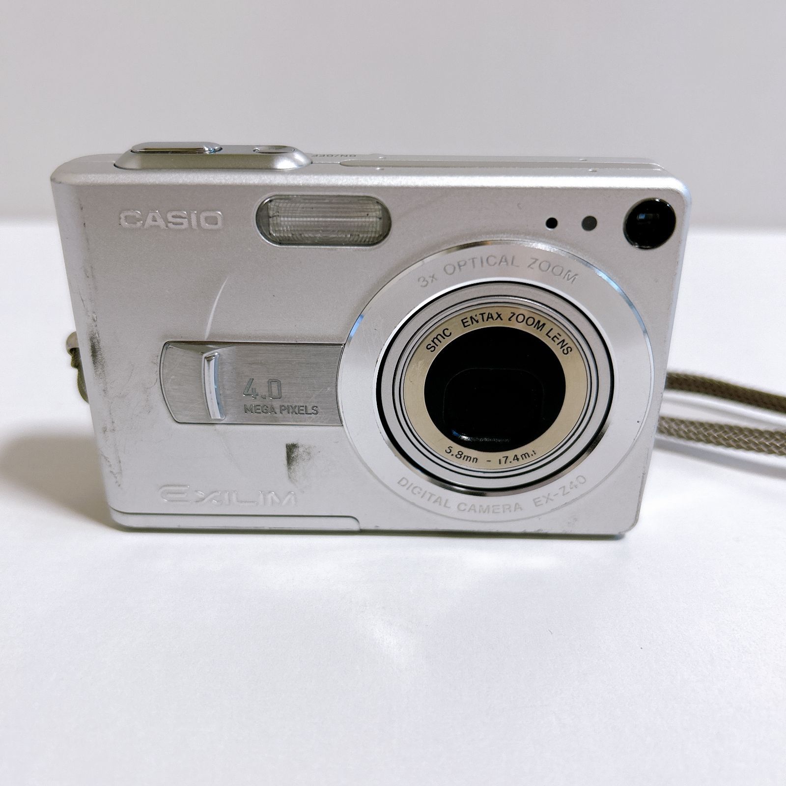 CASIO EXILIM ZOOM 4.0MEGA PIXELS EX-Z40 カメラ コンデジ SDカード 