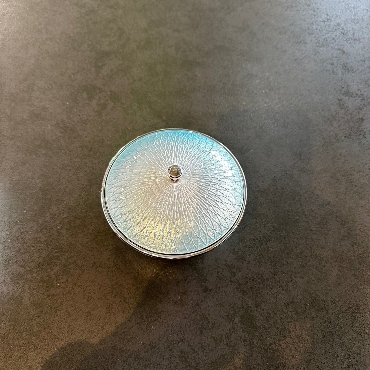 未使用品】銀彩ボンボニエール ANDO CLOISONNE 安藤七宝店 七宝焼