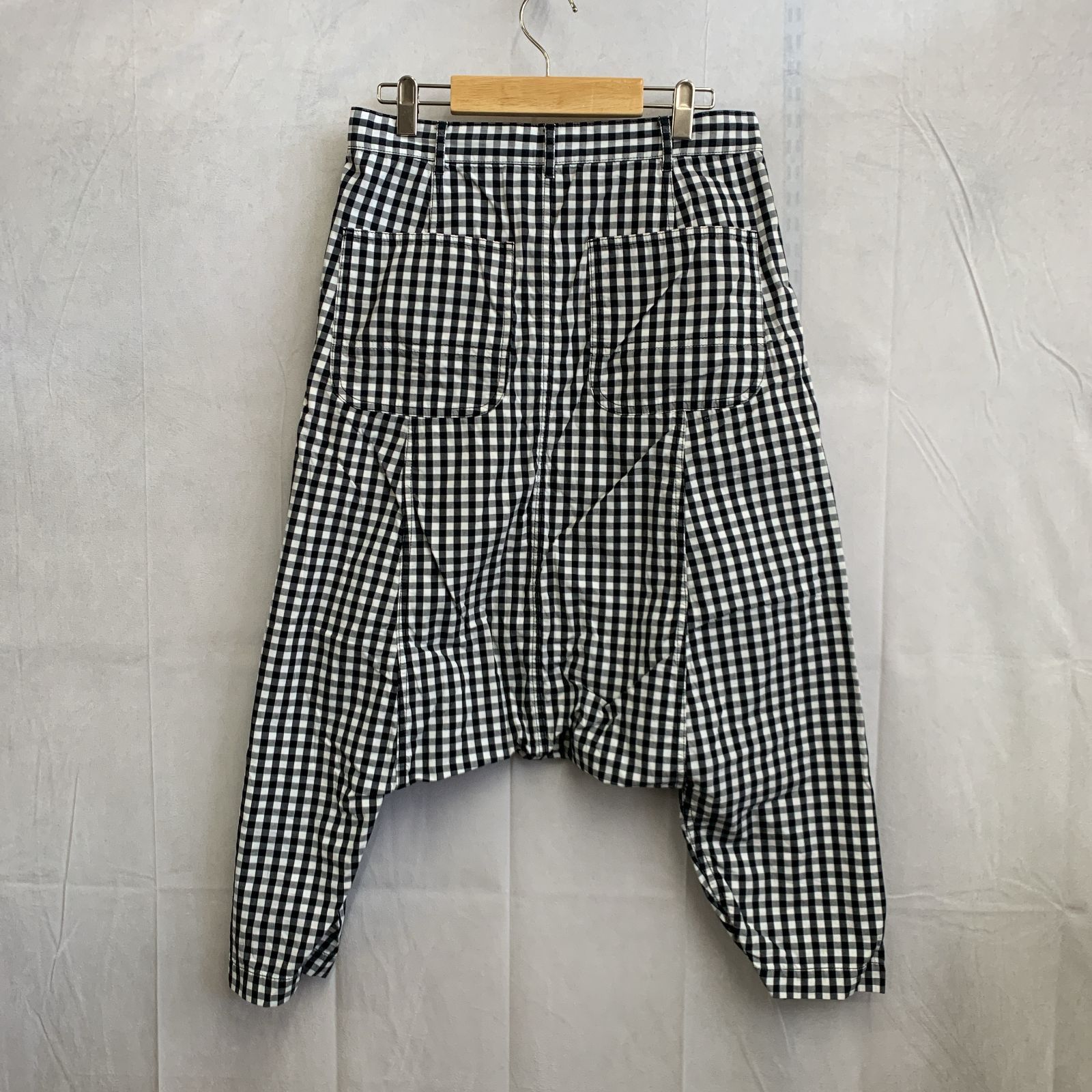 コムデギャルソン　サルエルパンツ　S COMME des GARCONS コムデギャルソン サルエルパンツ 1C-P018 ギンガム