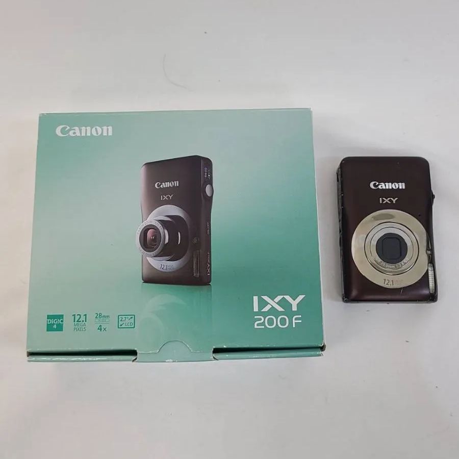 Canon IXY 200F キャノン コンパクトデジタルカメラ 簡易動作確認