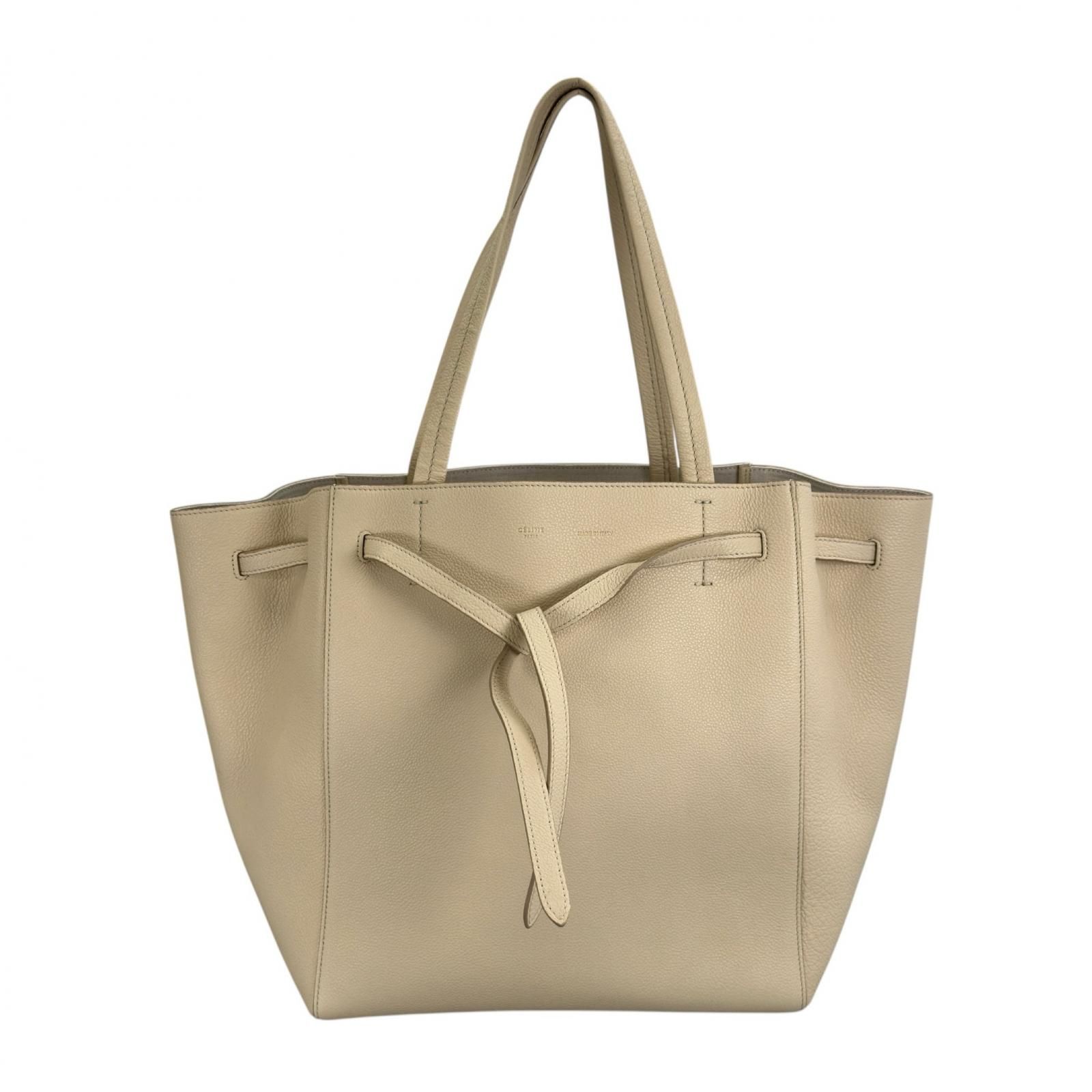 CELINE セリーヌ カバファントム 176023ANX 01CR トートバッグ レザー 