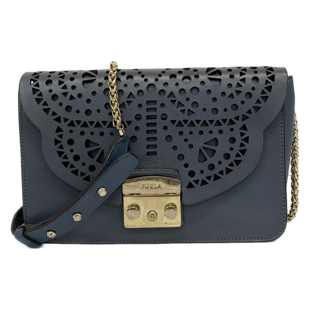 店舗・通販 FURLA フルラ メトロポリス チェーン ショルダーバッグ 