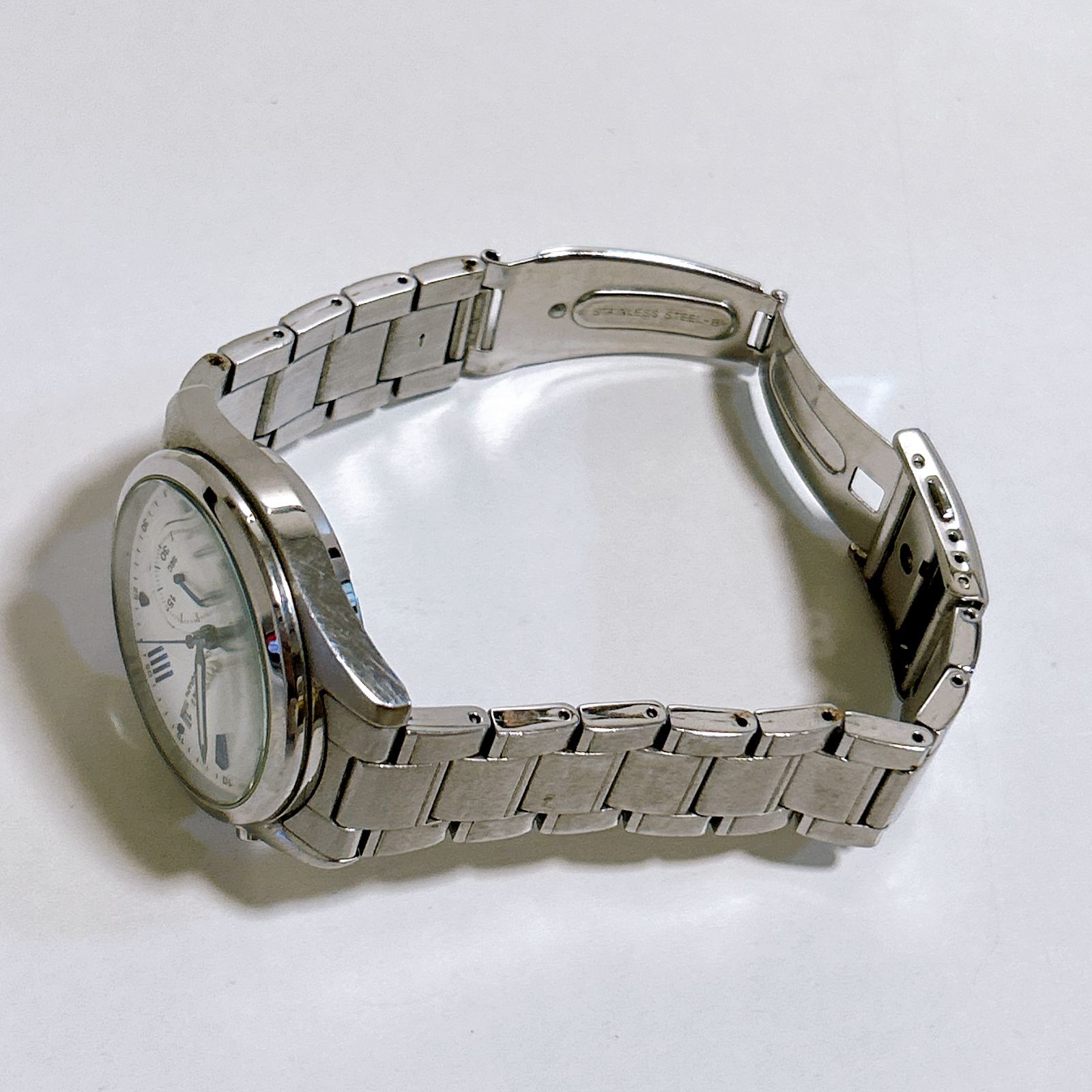 SEIKO セイコー WIRED ワイアード クロノグラフ ホワイト VD57-KZ10 