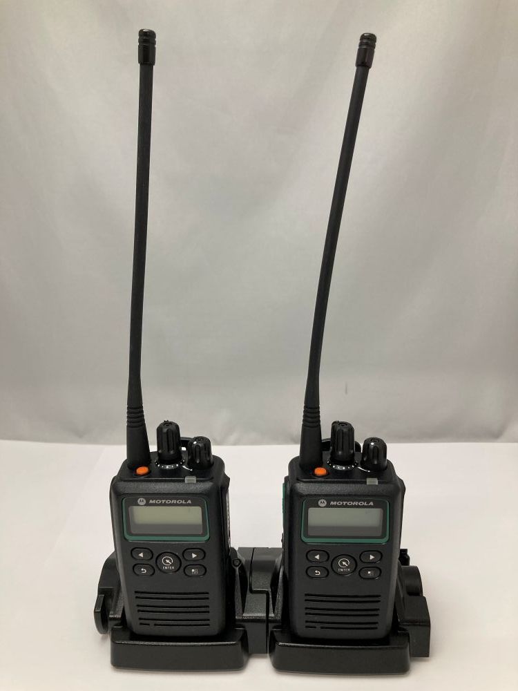 訳アリ　モトローラ　デジタル簡易　登録局　5w GDR4800 2台　中古品 □中古□送料無料□2台セット□モトローラ GDR4800 デジタル簡易無線