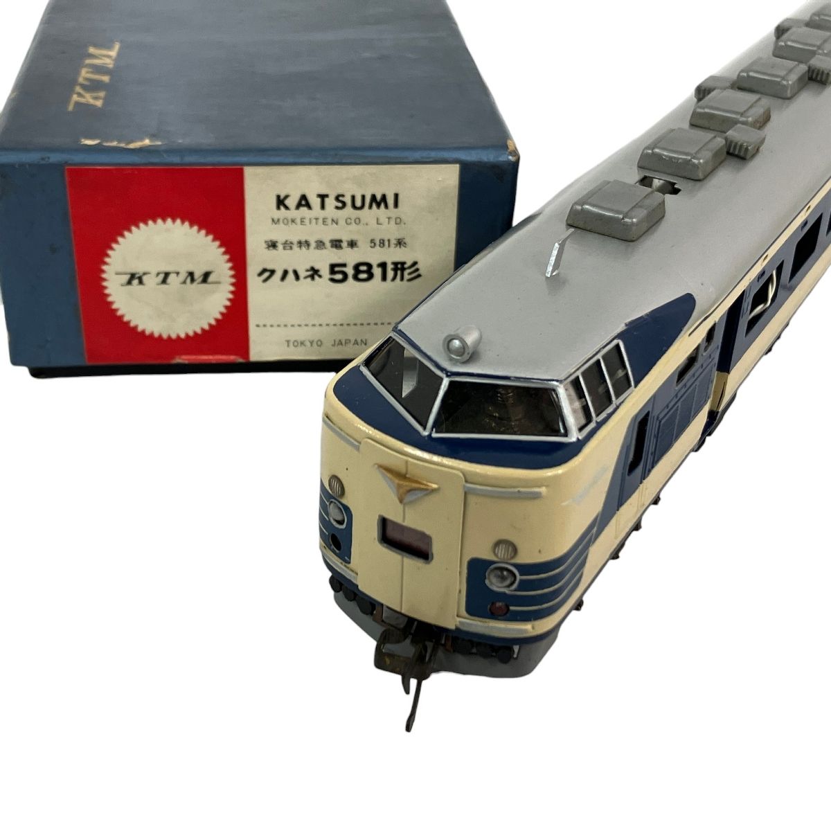 た*け様 カツミ　581-583系寝台電車　クハネ583 ジャンク　説明必須 希少！！鉄道模型カツミ製作HOゲージ 寝台特急電車クハネ581系 単品