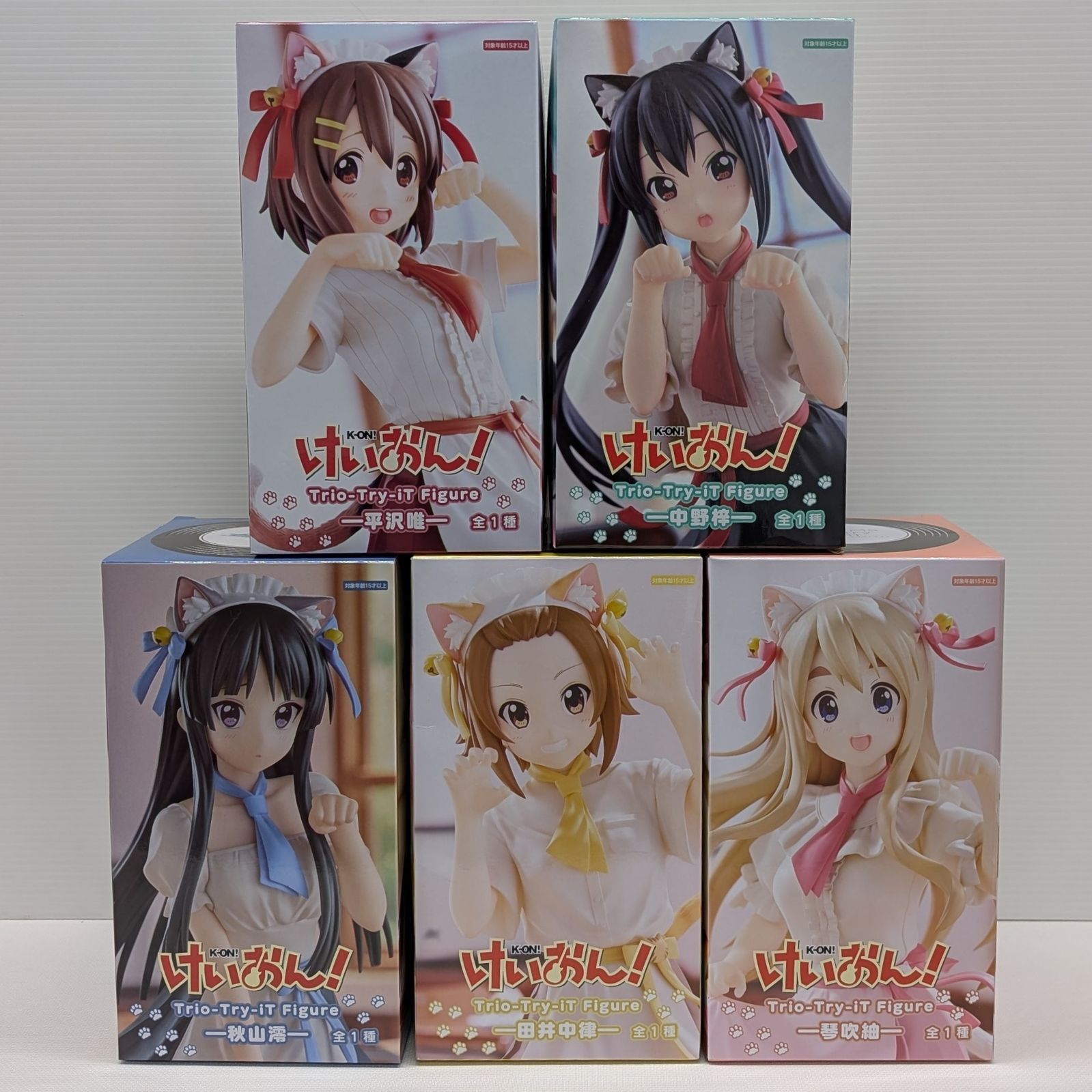 けいおん! Trio-Try-iT Figure - 5点セット コンプリート - メルカリ