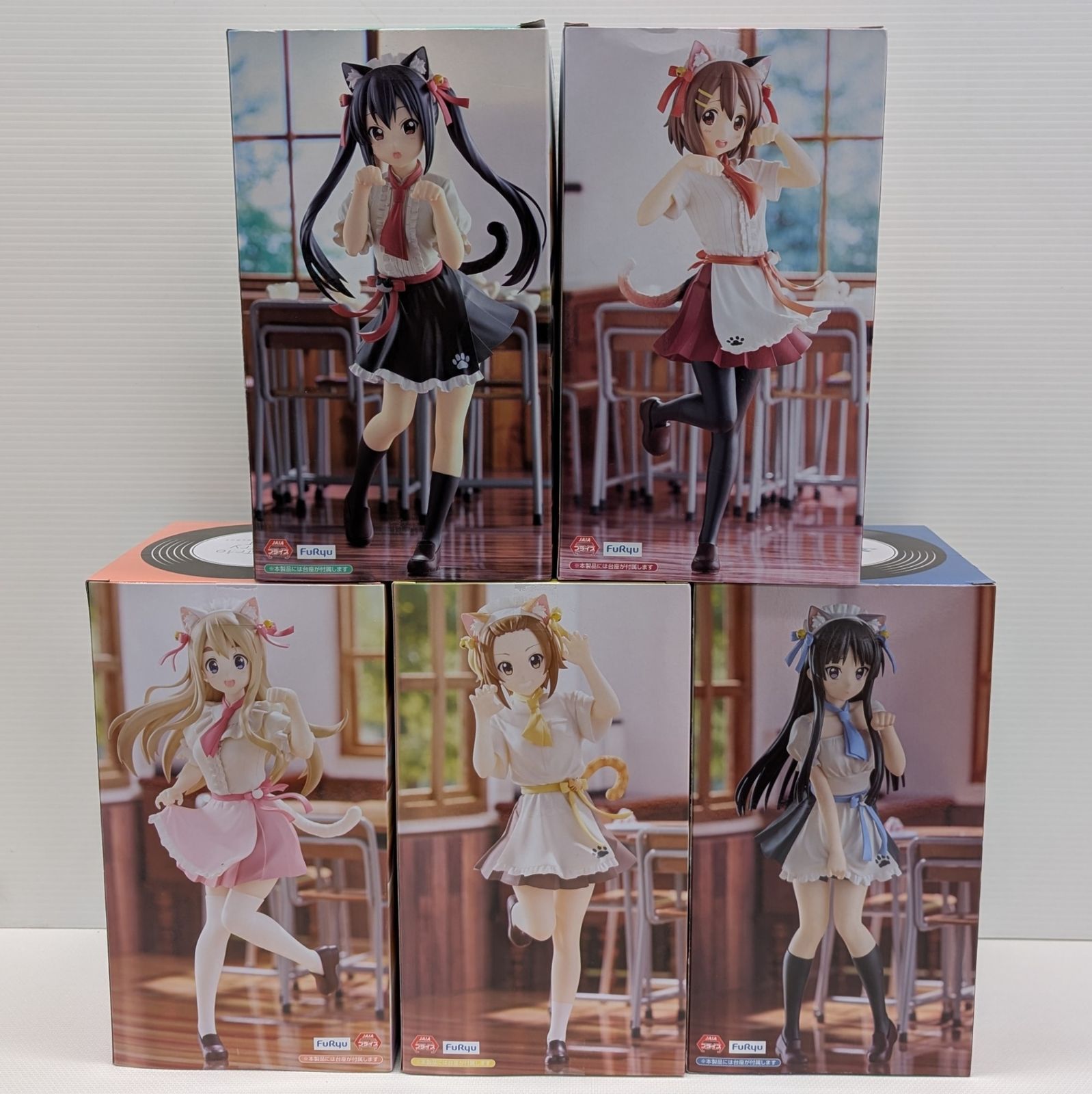 けいおん! Trio-Try-iT Figure - 5点セット コンプリート - メルカリ
