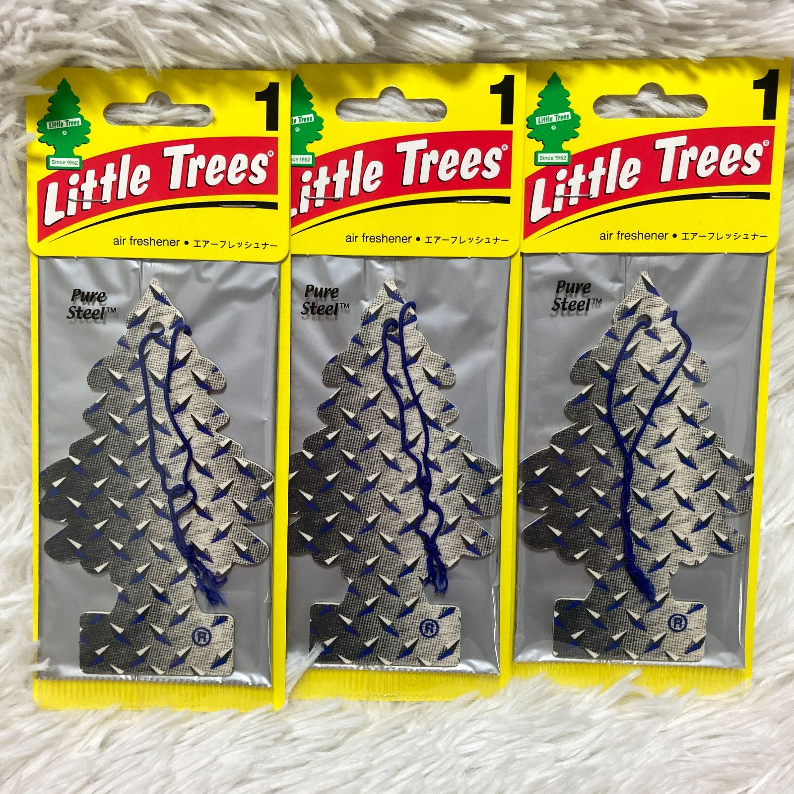 廃盤】リトルツリー ピュアスチール エアフレッシュナー Little Trees 