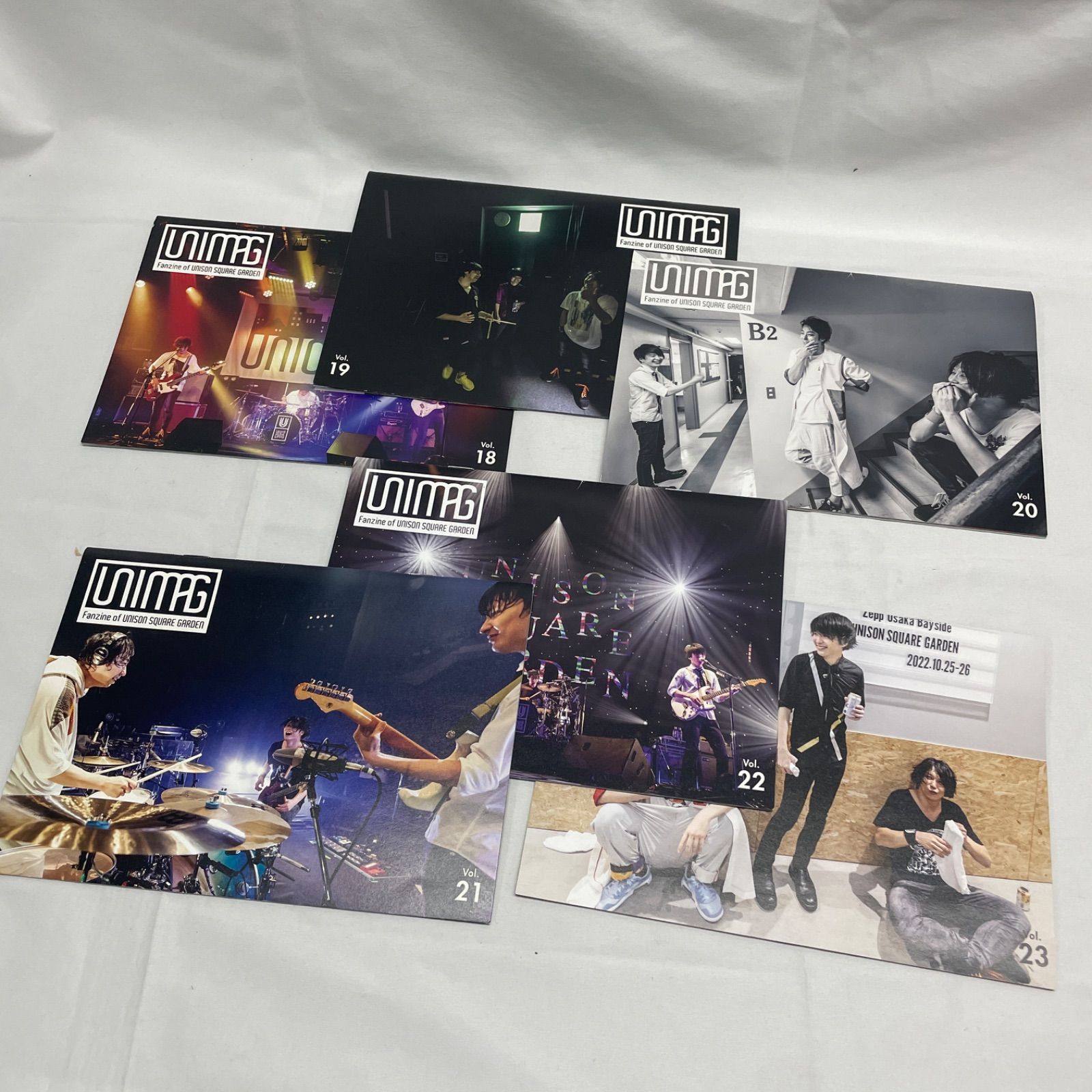 ◇ UNISON SQUARE GARDEN ファンクラブ 会報誌 Vol.18～31※vol.29欠品