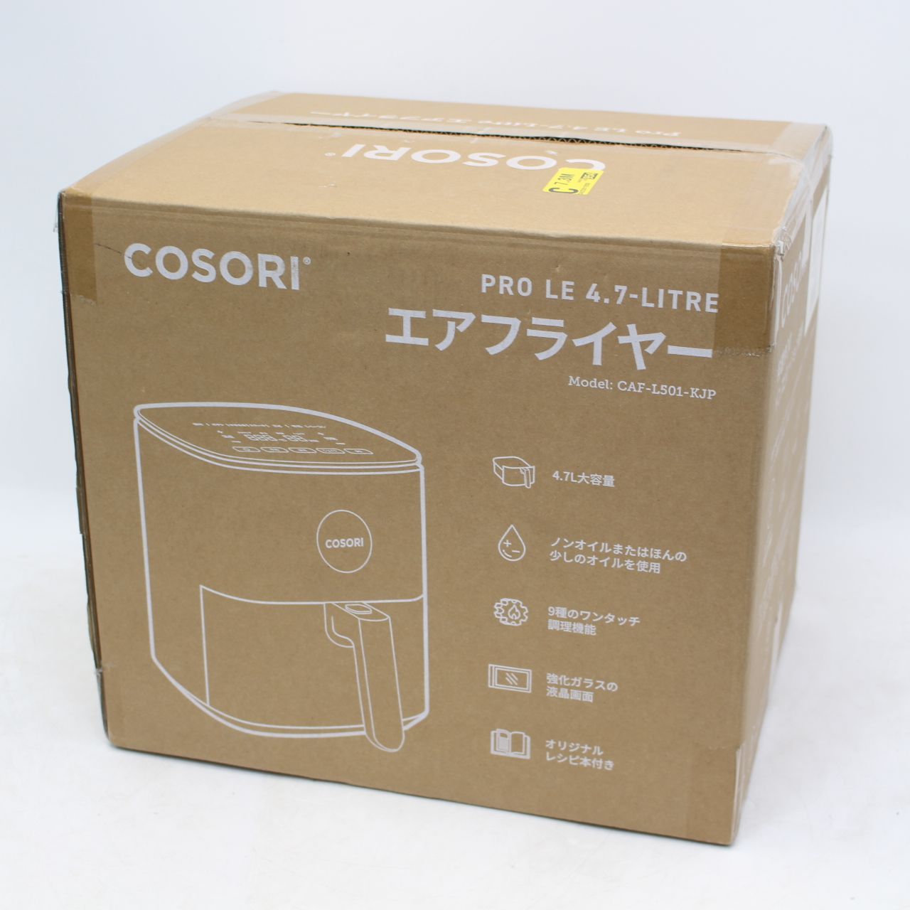 096)【未開封】COSORI コソリ4.7リットル エアフライヤー CAF-L501-KJP 