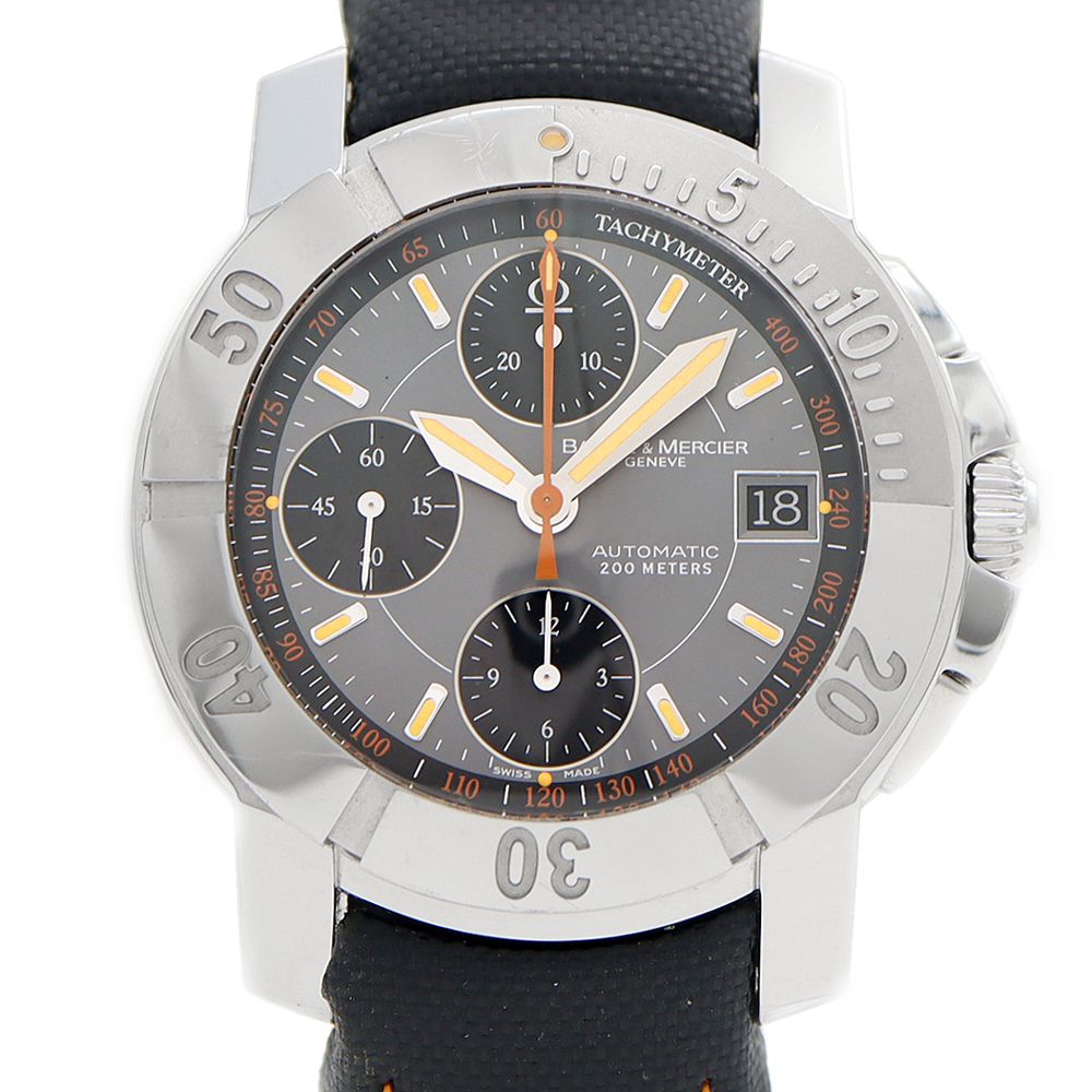 BAUME＆MERCIER ボーム&メルシェ ケープランド クロノグラフ 65405 