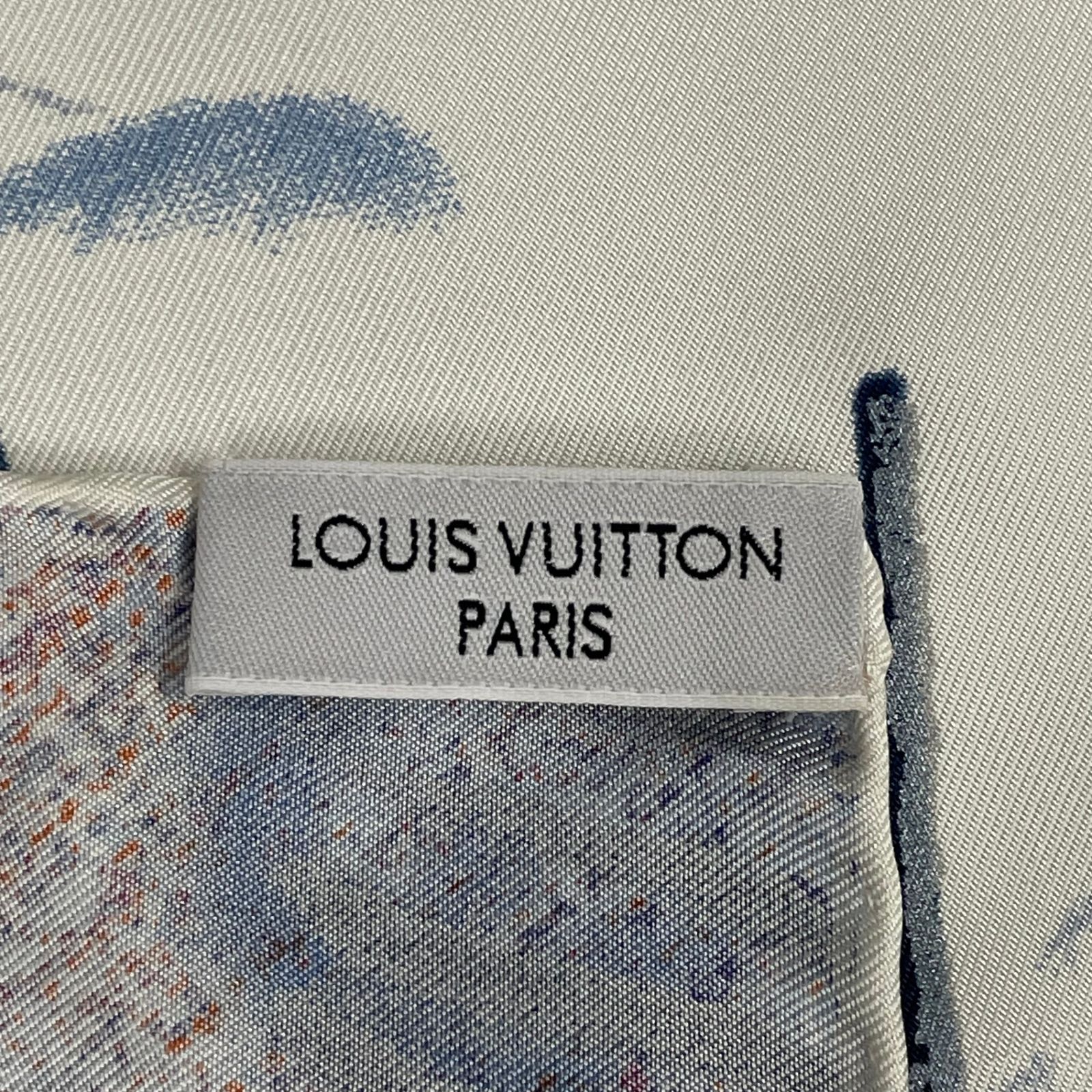 極美品 LOUIS VUITTON ルイ ヴィトン スカーフ シルク モノグラム
