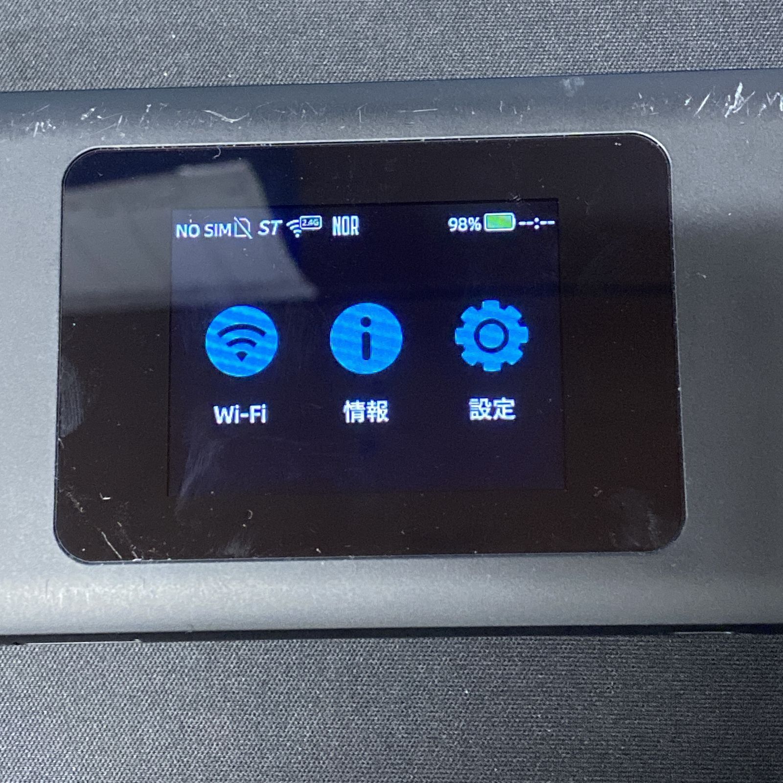 中古] Speed Wi-Fi DOCK 5G 01 モバイルルーター - メルカリ