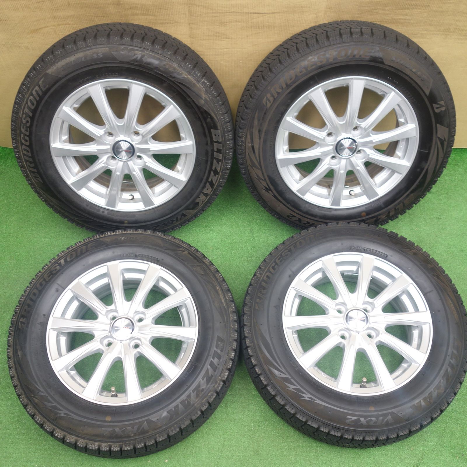 175/70R14インチ ブリヂストン ブリザック VRX2 5.5J 4H100