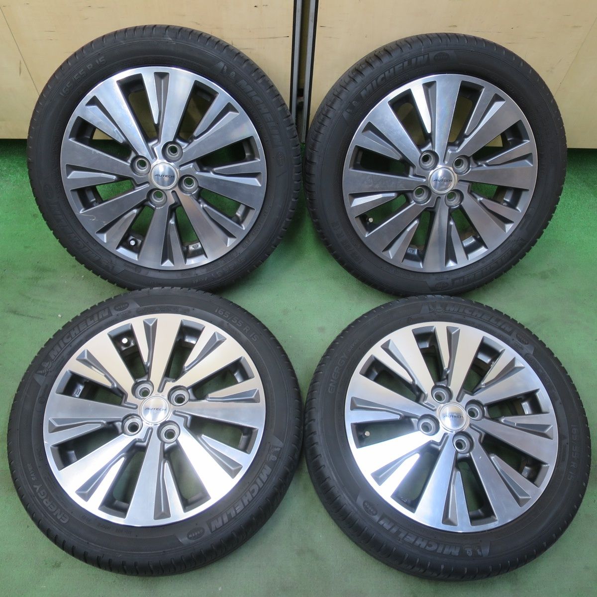 4本価格☆日産 デイズ ルークス 純正 OP AUTECH 165/55R15 4本価格☆日産 デイズ ルークス 純正 OP AUTECH 165/55R15