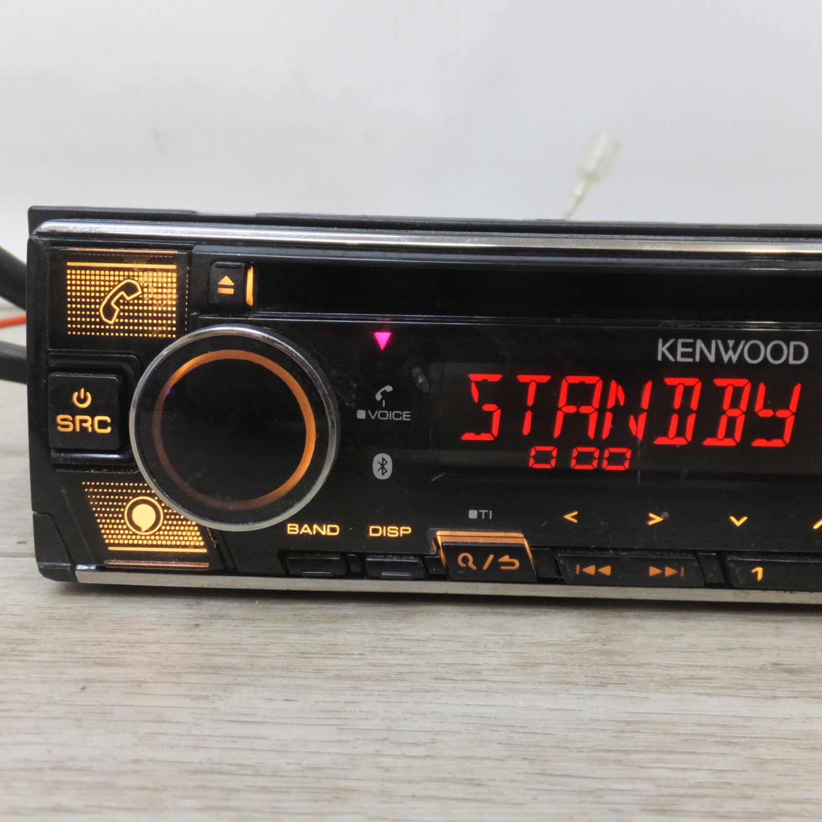 車 ケンウッド KENWOOD CDレシーバー U382BT 1DIN