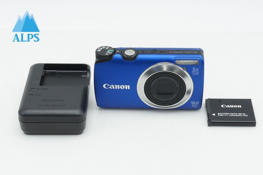 良品 Canon キヤノン PowerShot A3300 IS コンパクトデジタルカメラ