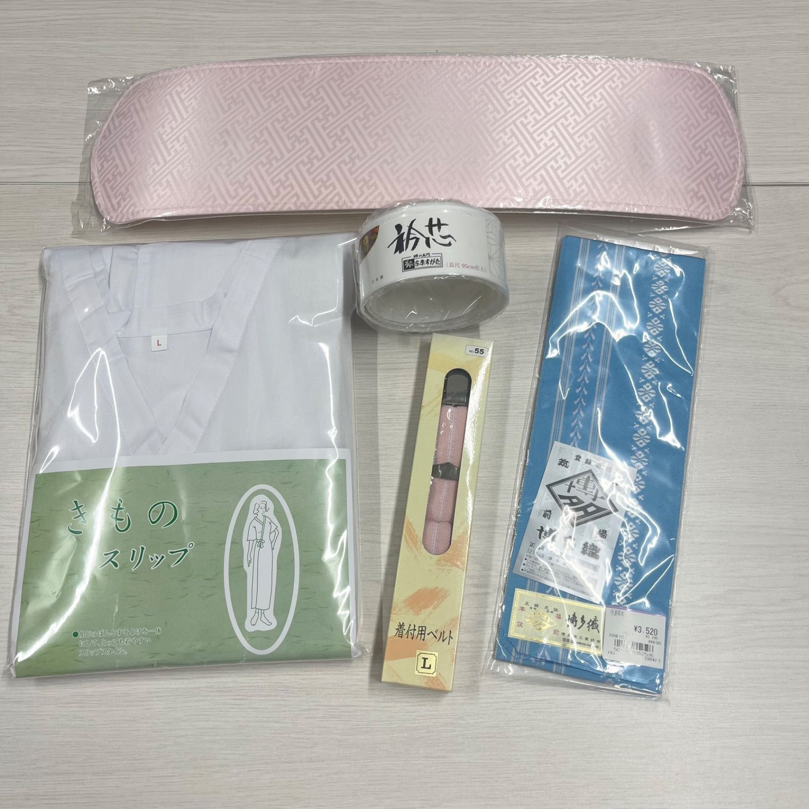 未使用品 着付け5点セット 和装小物 着付け小物 セット 着物 振袖 成人式 卒業式 きもの 着物 Lサイズ 12 - メルカリ