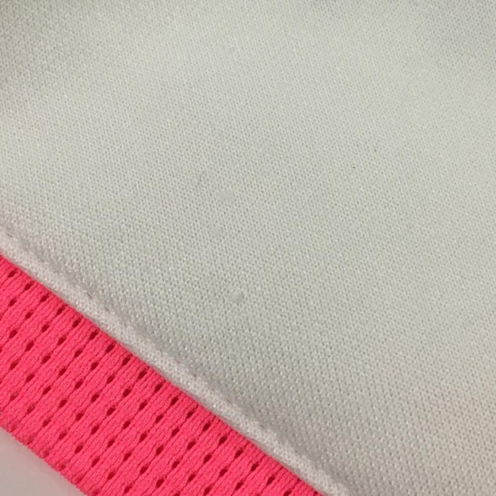 美品】TFW49 スカート 白×蛍光ピンク ストレッチ 内側インナーパンツ