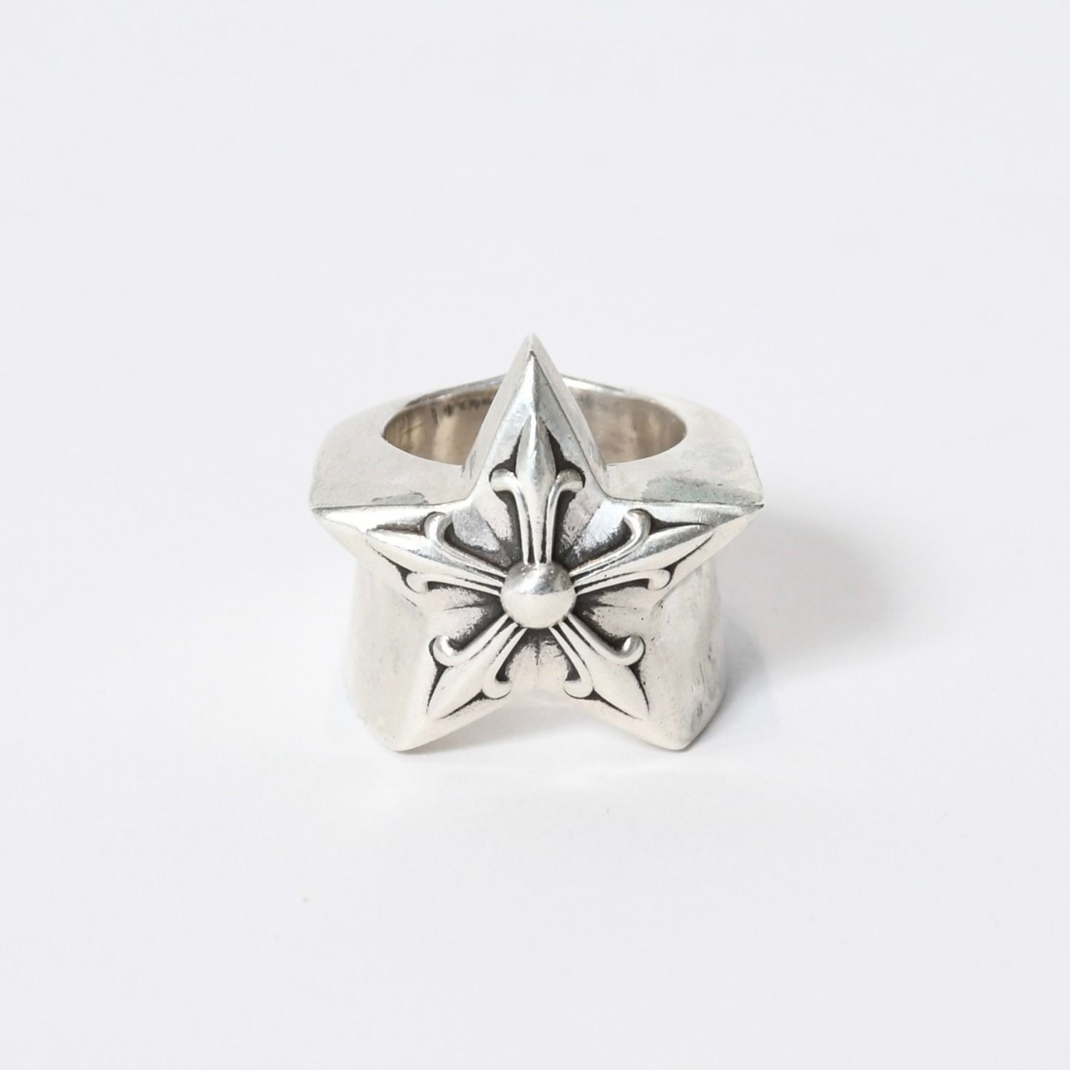 CHROME HEARTS クロムハーツ STR LRG ラージ スターリング 指輪 重量約