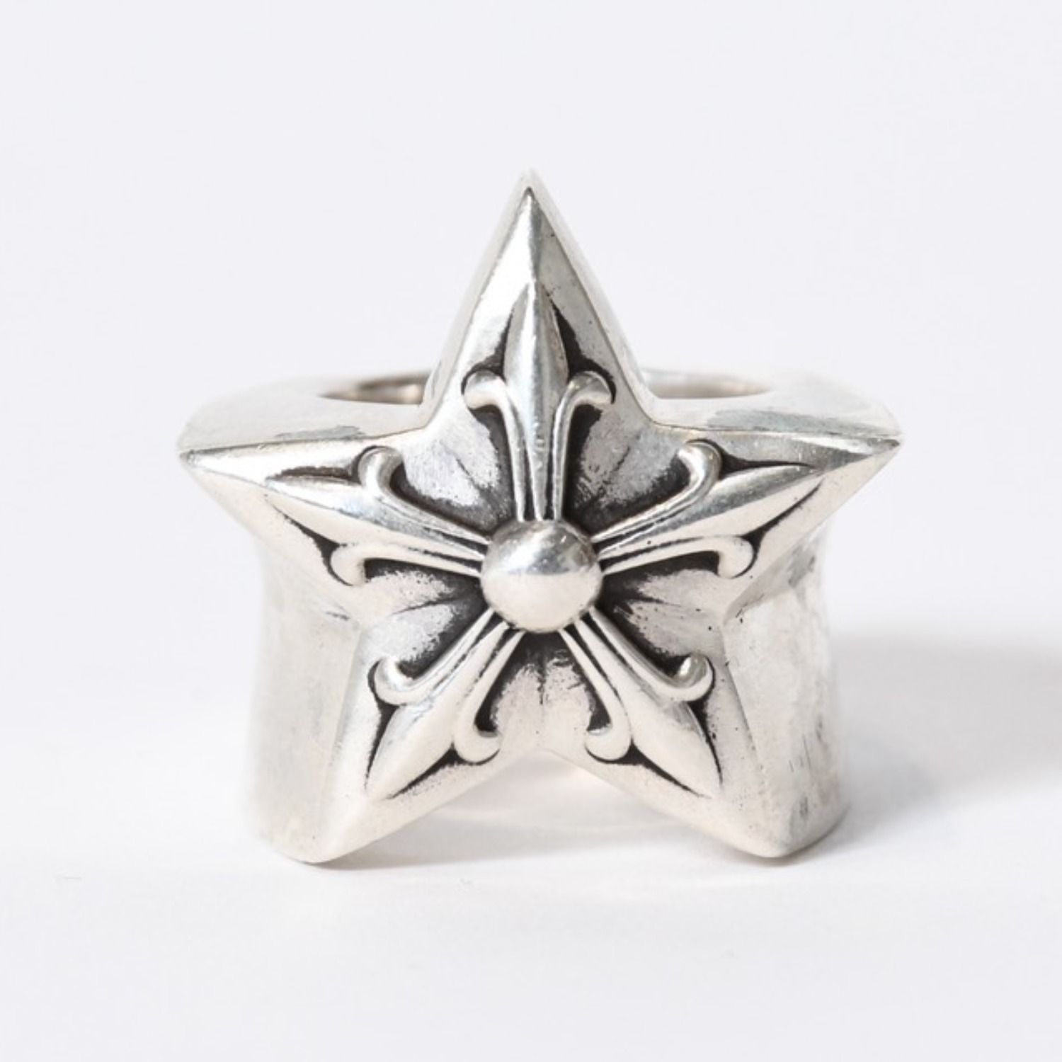 CHROME HEARTS クロムハーツ STR LRG ラージ スターリング 指輪 重量約