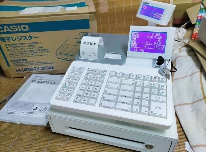 カシオレジスターSR-S4000-EX-20SE 440940 - メルカリ