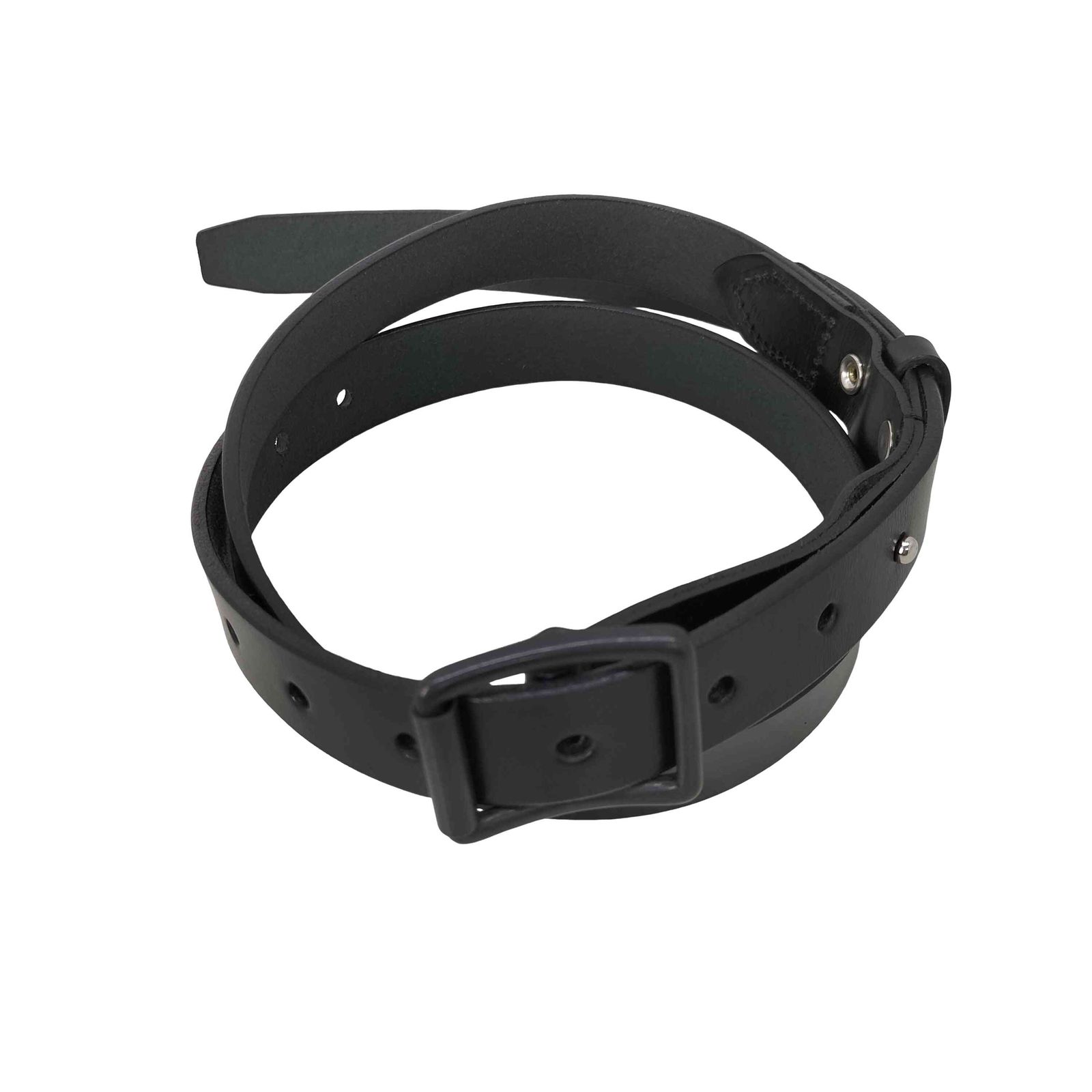小物 ancellm 26ss BUTTON STUD LEATHER BELT BUTTON STUD LEATHER BELT(BLACK) – ANCELLM