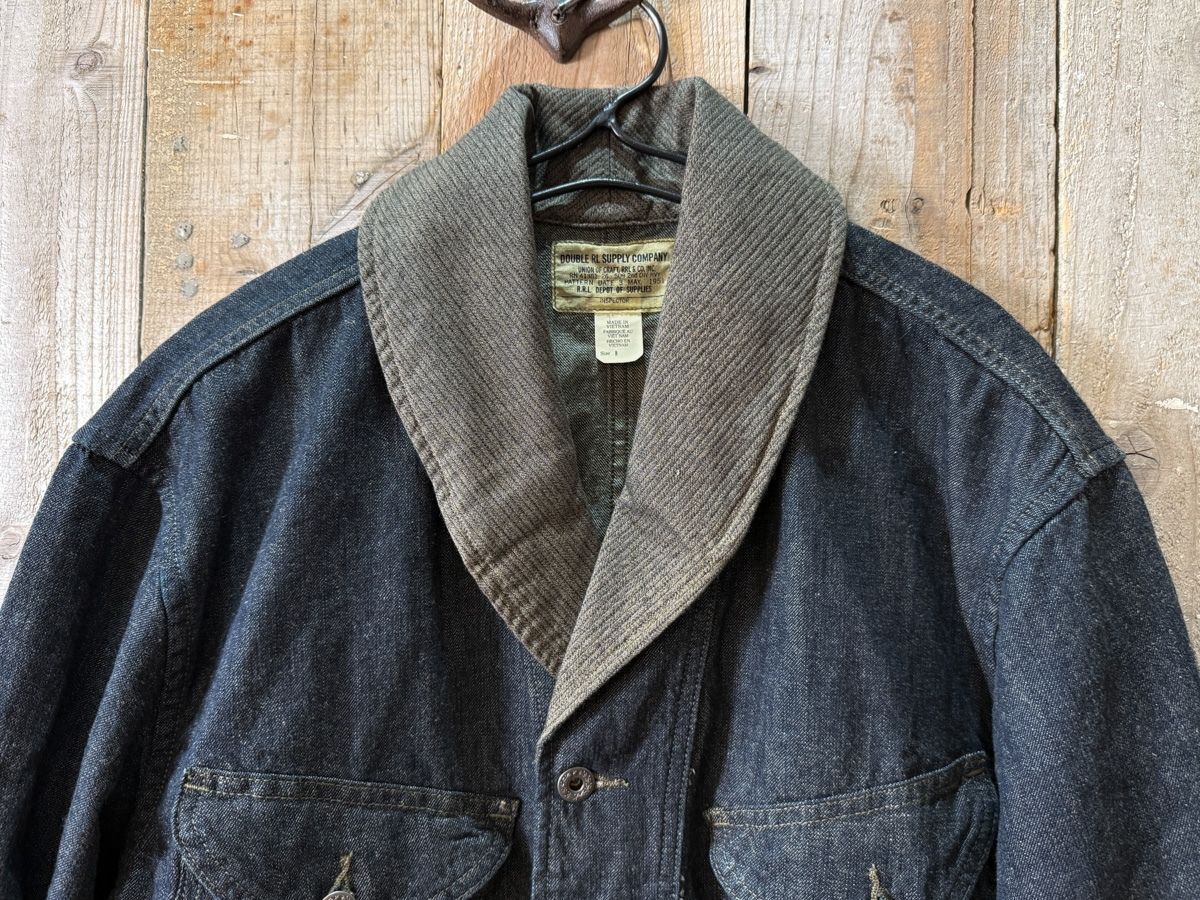 RRL(ダブルアールエルラルフローレン):ショールカラー デニム