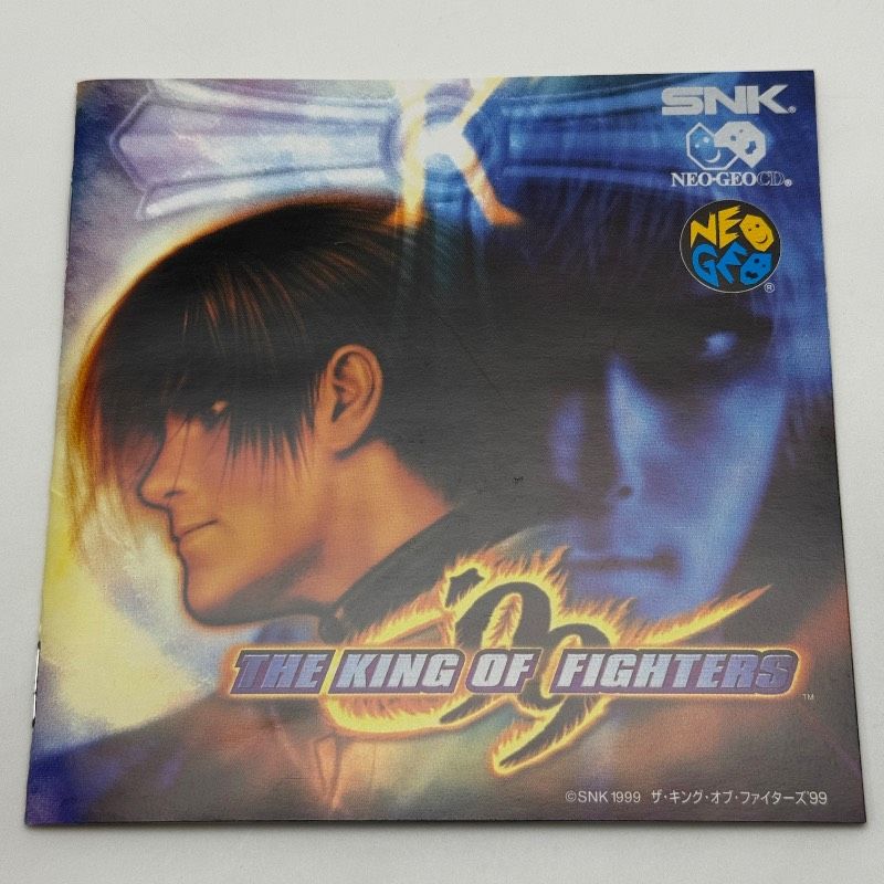☆希少 状態良好 帯 ハガキ付き☆ネオジオCDキング オブ ファイターズ 