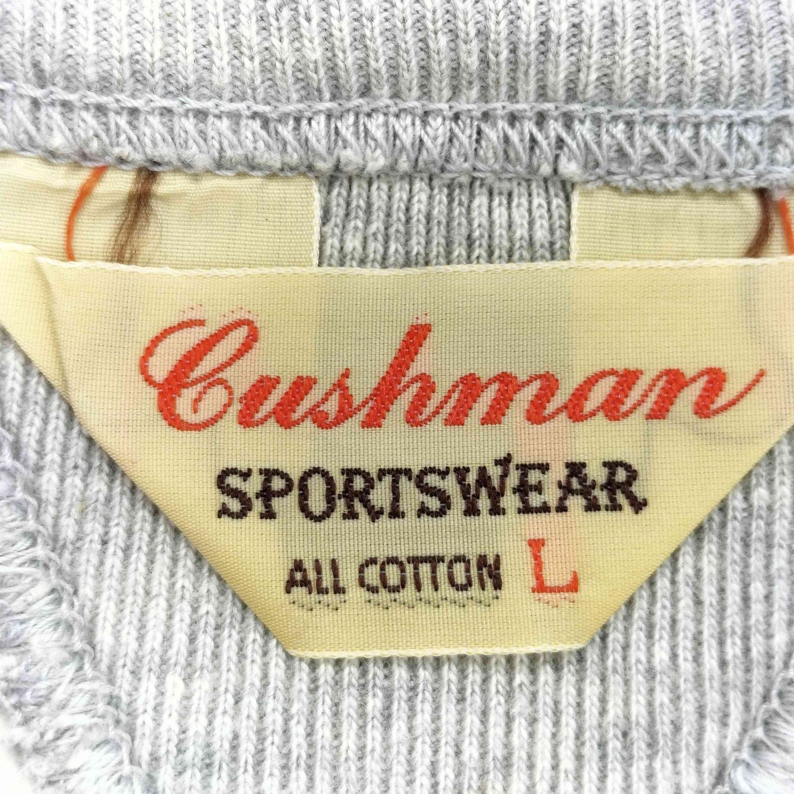 ☆Cushman クッシュマン 両V スウェット SizeM ビンテージレプリカ