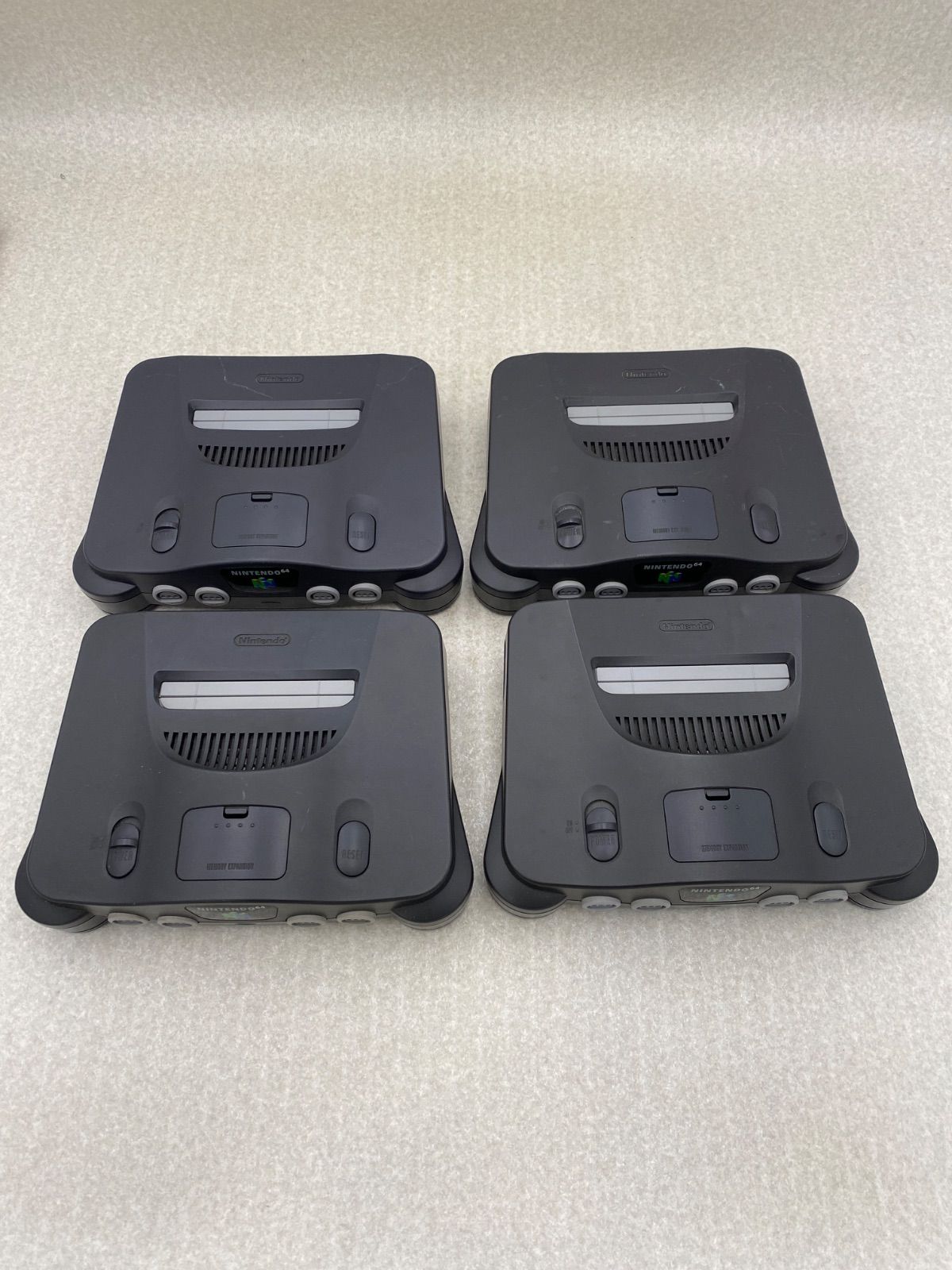 テレビゲーム ニンテンドー64 本体 ジャンク 4点