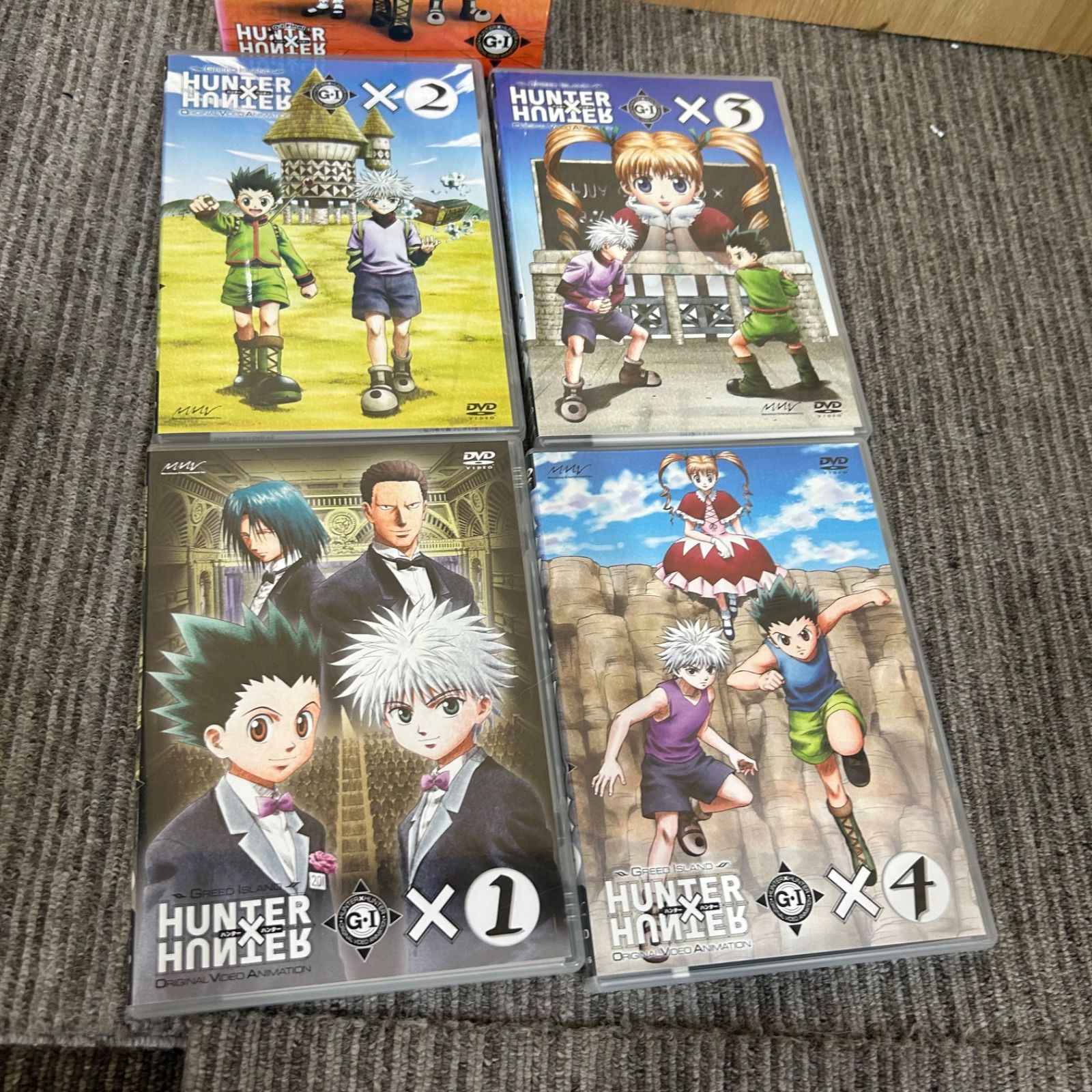 SGM】HUNTERxHUNTER OVA グリードアイランド編 DVD-BOX - メルカリ