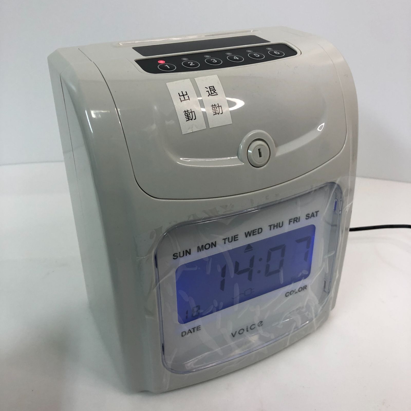 動作確認済み】VOICE(ヴォイス) タイムレコーダー【自動集計機能付き 