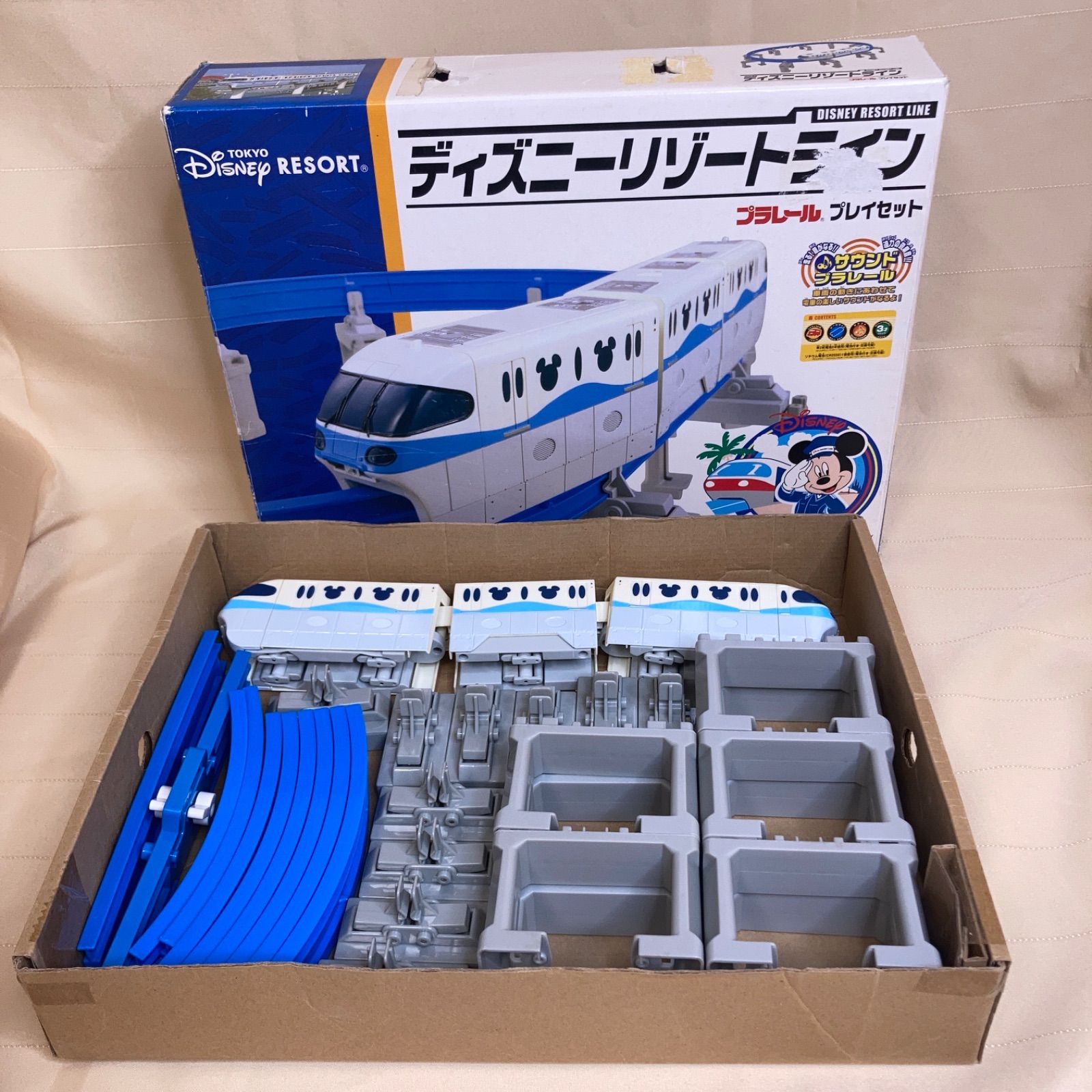 ジャンク品・匿名配送】プラレール ディズニーリゾートラインプレイ