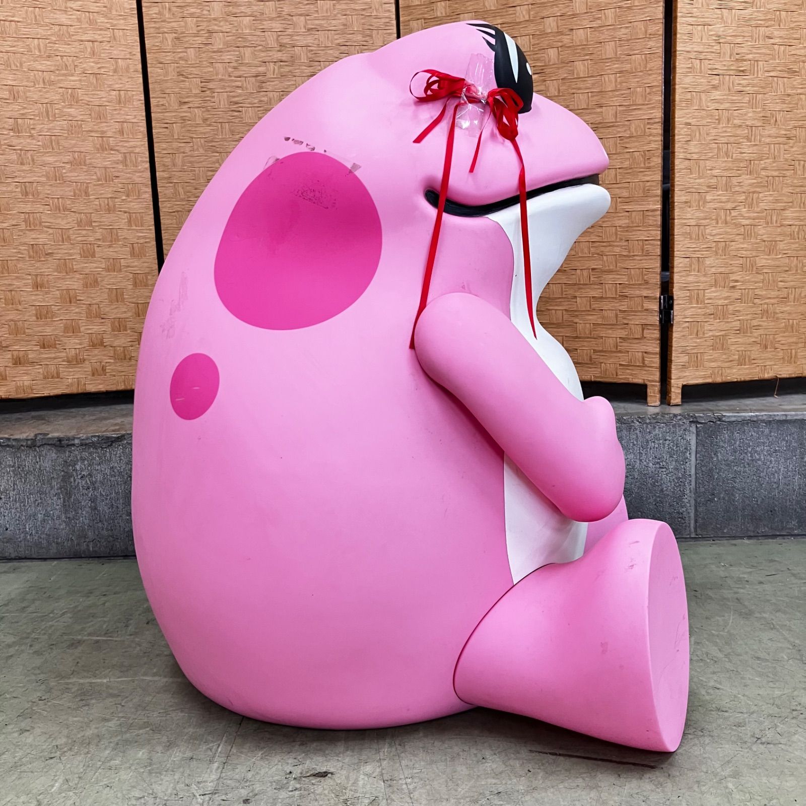 値下げ交渉可能】JINRO チャミスル ピンクカエル 販促品 大型