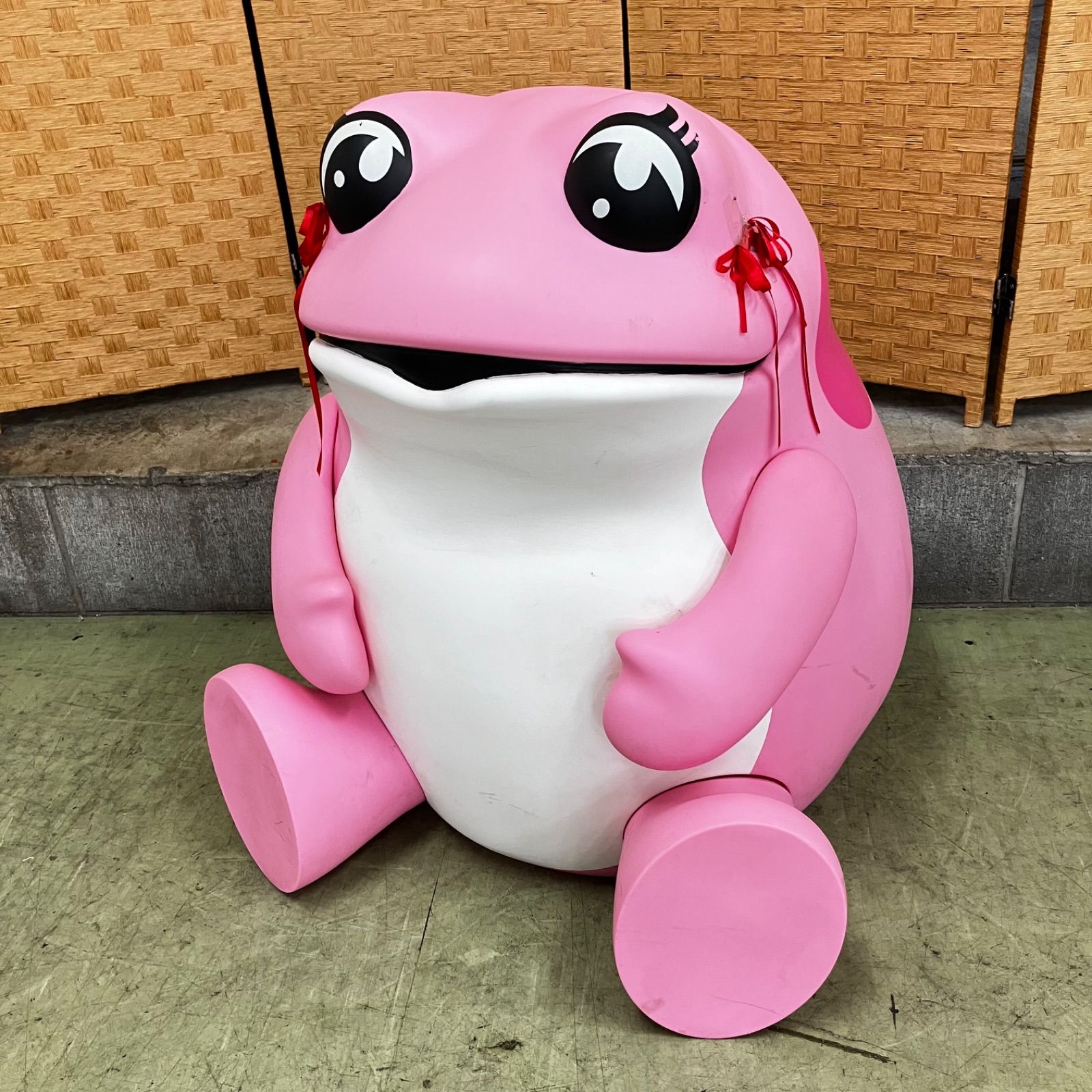 値下げ交渉可能】JINRO チャミスル ピンクカエル 販促品 大型