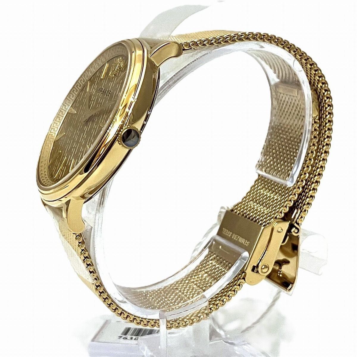 ヴェルサーチ VERSACE 腕時計 総重量約64g SS SS クオーツ ゴールド文字盤 VBP060017 送料無料 【中古】 ヴェルサーチ VERSACE 腕時計 総重量約64g SS SS クオーツ ゴールド