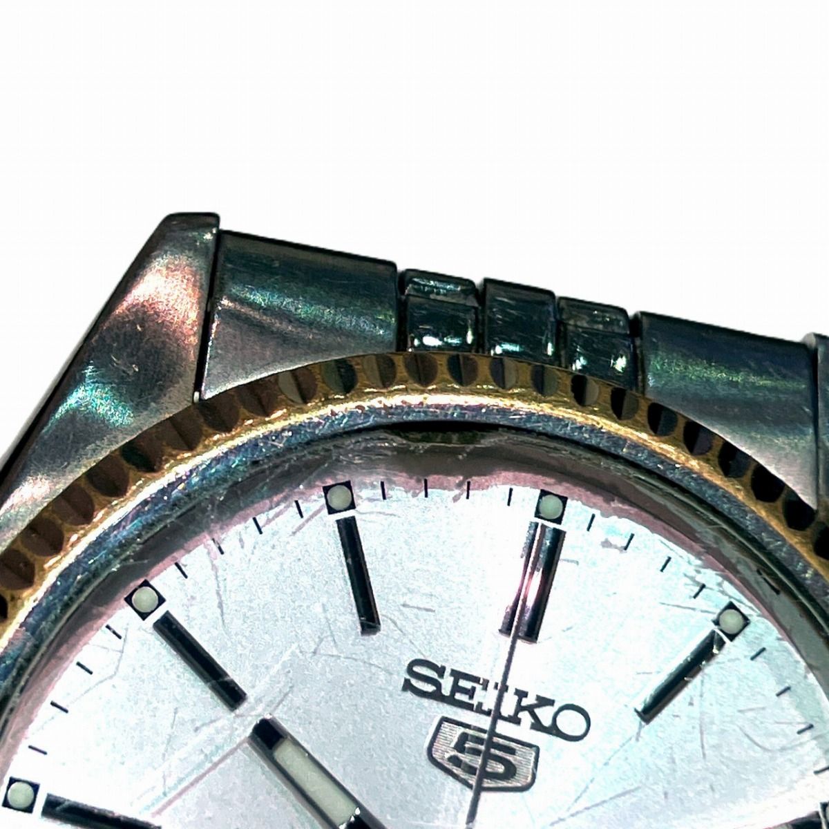 セイコー SEIKO セイコー5 腕時計 総重量約85.4g SS 自動巻き シルバー