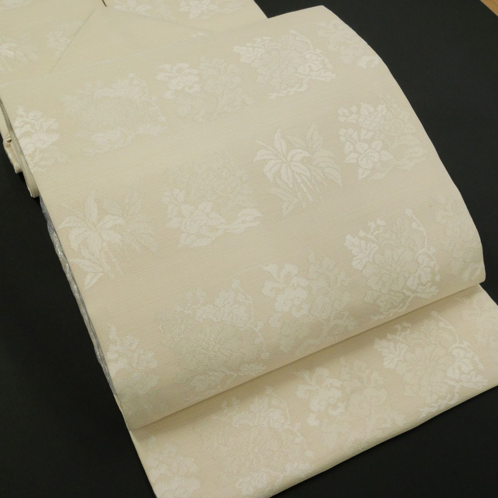 洛風林（らくふうりん）】正絹工芸錦帯地｜九寸名古屋帯｜中古超美品