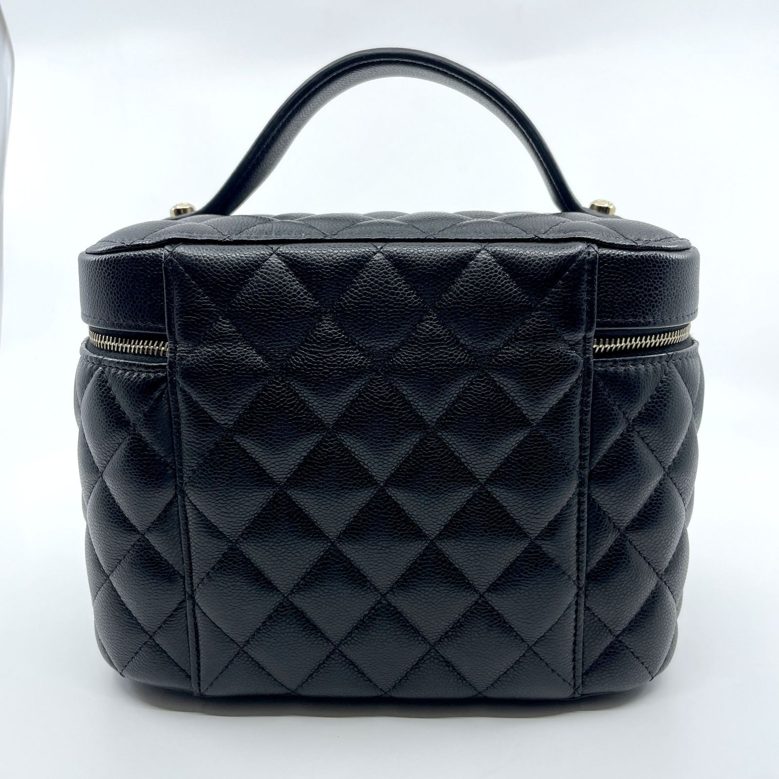 CHANEL シャネル タイムレスクラシック ヴァニティバッグ キャビア 