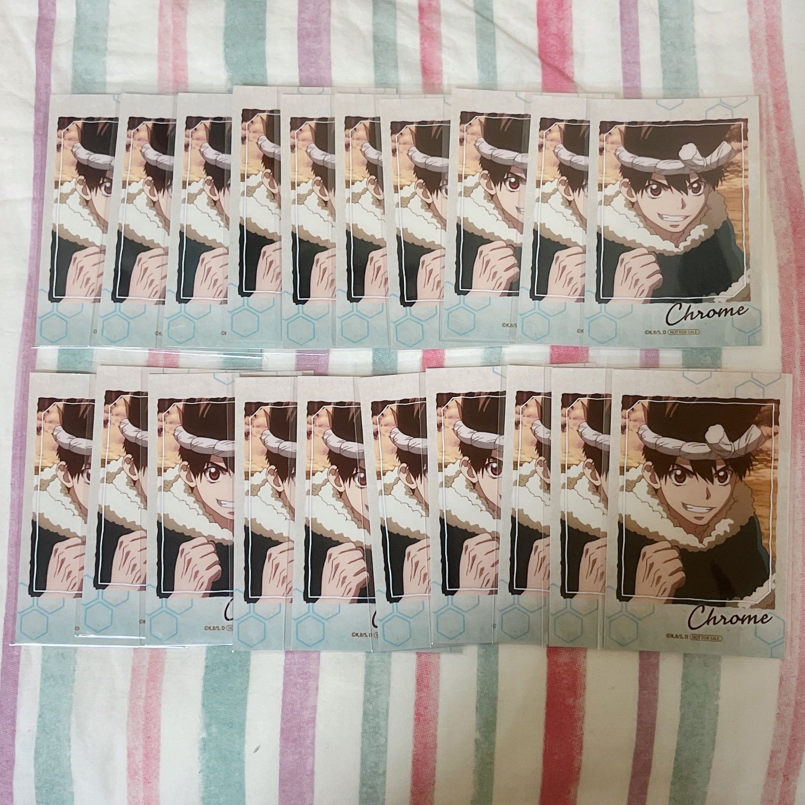Dr.STONE ドクターストーン アニメイトポイント景品 ミニフォト クロム
