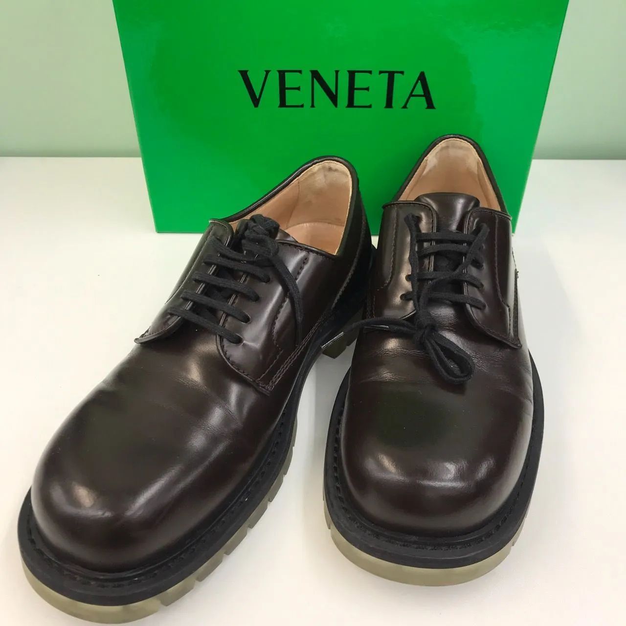 BOTTEG VENETA ボッテガヴェネタ THE STILT スティルト レザー クリア