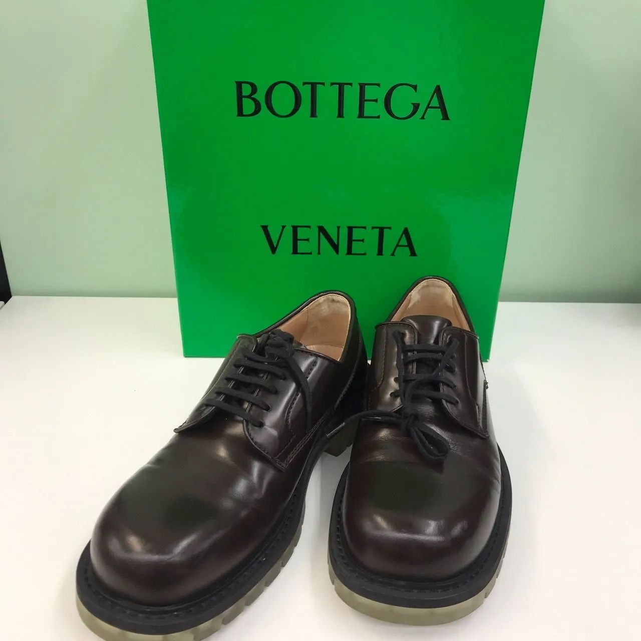 BOTTEG VENETA ボッテガヴェネタ THE STILT スティルト レザー クリア