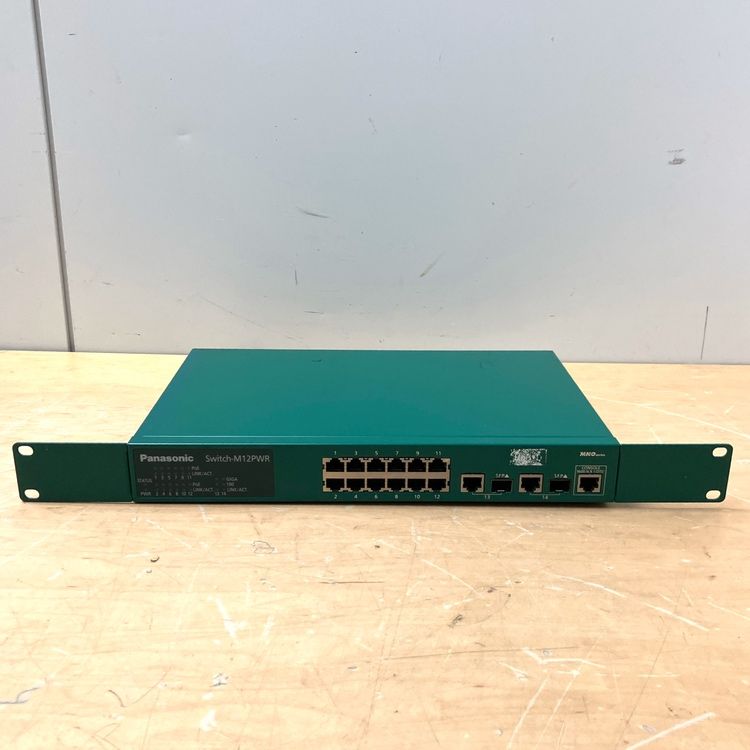 【中古】Panasonic/パナソニック Switch-M12PWR PN23129K スイッチングハブ HUB PoE給電スイッチングハブ ●127855 15,048円