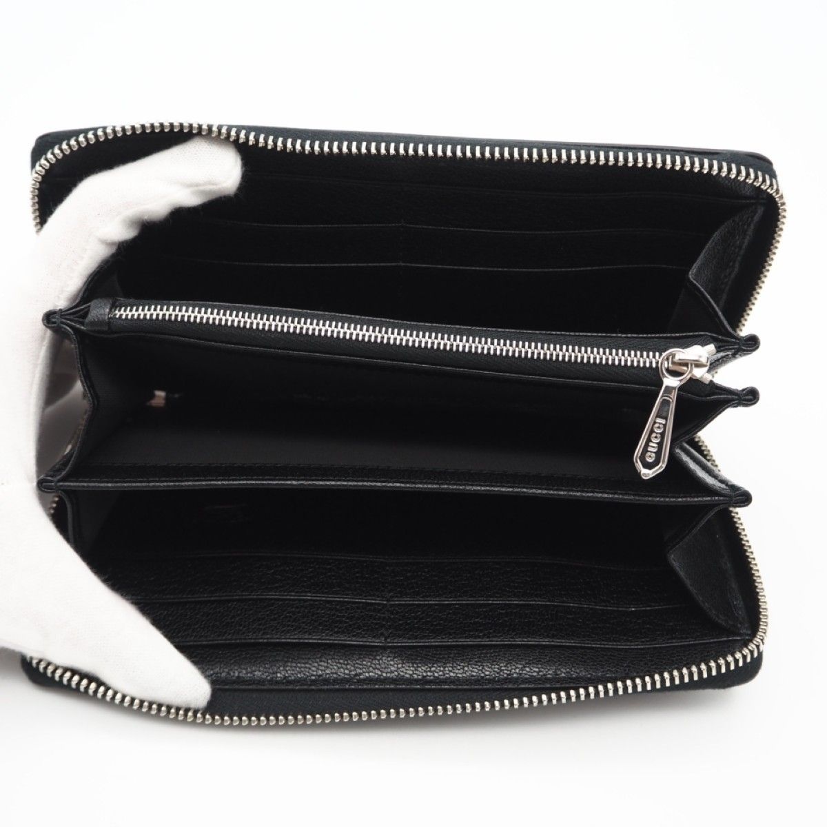 ☆3日以内返品可☆ 未使用 GUCCI グッチ リラ ジップアラウンド
