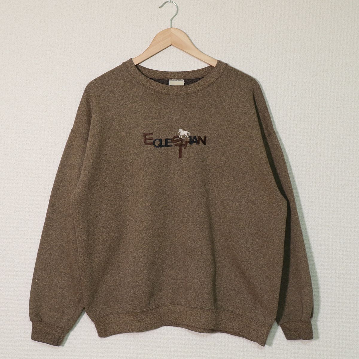 Lee（リー）Heavyweight EQUESTRIAN 馬刺繍 スウェット ヴィンテージ L 